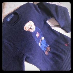 RL TEDDY BEAR SWEATER